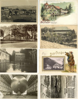 Deutschland, Ausland Und Motive Album Mit Ca. 160 Ansichtskarten I-II - Other & Unclassified