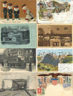 Deutschland, Ausland Und Motive Großer Bestand Mit Ca. 12.000 Ansichtskarten Vor 1945 Meist Einfache Ware Aber Auch Eini - Other & Unclassified