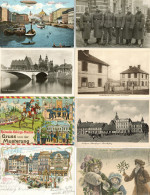 Deutschland, Ausland Und Motive Lot Mit 70 Ansichtskarten Einfache Bis Mittlere Ware I-II - Autres & Non Classés