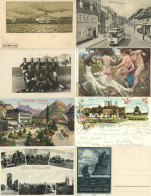 Deutschland, Ausland Und Motive Partie Mit Ca. 250 Ansichtskarten I-II - Altri & Non Classificati