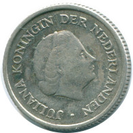 1/4 GULDEN 1957 NIEDERLÄNDISCHE ANTILLEN SILBER Koloniale Münze #NL10985.4.D.A - Antillas Neerlandesas