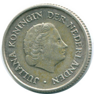 1/4 GULDEN 1970 NETHERLANDS ANTILLES SILVER Colonial Coin #NL11680.4.U.A - Antille Olandesi