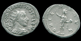 GORDIAN III AR ANTONINIANUS ANTIOCH Mint AD 243-244 ORIENS AVG #ANC13125.43.D.A - Der Soldatenkaiser (die Militärkrise) (235 / 284)