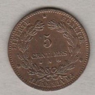 Cérès - 5 Centimes - 1872 A (Ancre) - 5 Centimes