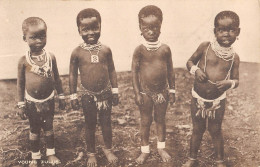 CPA / AFRIQUE DU SUD / CPA ETHNIQUE / YOUNG ZULUS / ENFANTS NOIRS - Afrique Du Sud