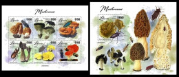 Liberia  2023 Mushrooms. (204) OFFICIAL ISSUE - Hongos