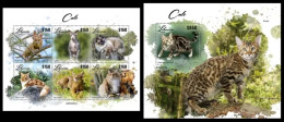 Liberia  2023 Cats. (207) OFFICIAL ISSUE - Gatos Domésticos