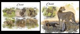 Liberia  2023 Cheetah. (208) OFFICIAL ISSUE - Big Cats (cats Of Prey)