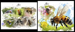 Liberia  2023 Bees. (216) OFFICIAL ISSUE - Bienen