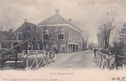 481545Oude Bergumerdam. (poststempel 1905)(minuscule Vouwen In De Hoeken) - Autres & Non Classés