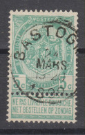 COB 56 Oblitération Centrale BASTOGNE - 1893-1907 Wapenschild