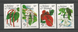 Barbuda 1984 Flowers Y.T  688/681 ** - Antigua And Barbuda (1981-...)