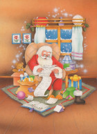 SANTA CLAUS CHRISTMAS Holidays Vintage Postcard CPSM #PAK694.A - Santa Claus