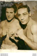 BOXE 01/1961 CONNY RUDHOFF ET AISSA HASHAS  LA PESEE  PHOTO DE PRESSE 18X13CM - Sport