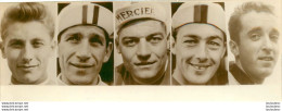 CYCLISME 1961 LES LEADERS DES EQUIPES DU TOUR DE FRANCE  ANQUETIL CHARLY GAUL  NENCINI ETC .. PHOTO DE PRESSE 18X6CM - Sports