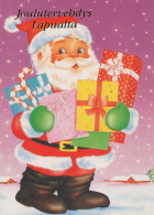 PÈRE NOËL Bonne Année Noël Vintage Carte Postale CPSM #PBL026.A - Santa Claus