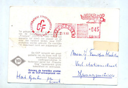 Carte Flamme Ema Leewarden Cooperative Friesland Vue Poupée ! - Storia Postale