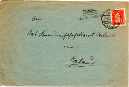 DR 1932, Landpost Stpl. REDDERN Calau Land Auf Brief M. 12 Pf. - Storia Postale