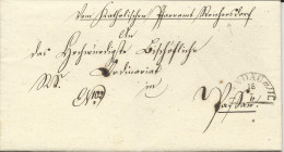 Bayern, HKS LANDAU A./Is. Auf Brief V. Reichersdorf N. Passau. - Briefe U. Dokumente