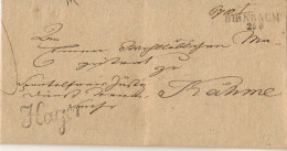 Preussen 1841, L2 Birnbaum (Polen) U. Beamtenstempel Auf  Dienst Brief. #897 - Vorphilatelie