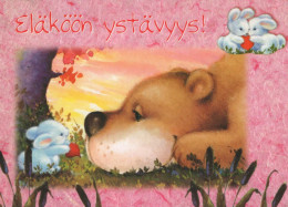 GEBÄREN Tier Vintage Ansichtskarte Postkarte CPSM #PBS259.A - Bears