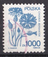 Pologne - République 1981 - 1990   Y & T N °  3058  Oblitéré En Rouge - Usados