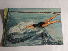 CPA - Olympic Flash Nº32 Natation Tokyo 1964 Chewing-gum Tarzan - Swimming