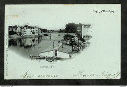 77 - LAGNY-THORIGNY - Le Pont De Fer - 1902 - Lagny Sur Marne