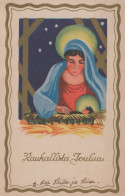 ANGEL CHRISTMAS Holidays Vintage Antique Old Postcard CPA #PAG643.A - Angeli