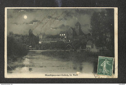 77 - MONTIGNY SUR LOING - La Nuit  (peu Courante) - Altri & Non Classificati