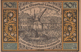 50 PFENNIG 1921 Stadt LÜNEBURG Hanover UNC DEUTSCHLAND Notgeld Banknote #PC631 - Lokale Ausgaben