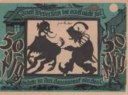 50 PFENNIG 1921 Stadt LICHTENSTEIN-CALLNBERG Saxony UNC DEUTSCHLAND #PC206 - Lokale Ausgaben