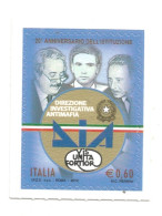 (REPUBBLICA ITALIANA) 2012, DIREZIONE INVESTIGATIVA ANTIMAFIA, DIA - Francobollo Nuovo MNH - 2011-20: Nieuw/plakker