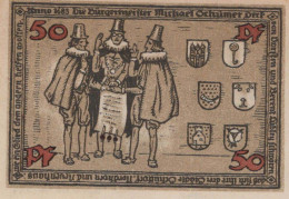 50 PFENNIG 1921 Stadt SCHÜTTORF Hanover DEUTSCHLAND Notgeld Banknote #PF552 - [11] Emissions Locales