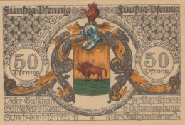 50 PFENNIG 1921 Stadt SCHLEIZ Thuringia DEUTSCHLAND Notgeld Banknote #PD530 - [11] Emissions Locales