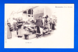 F-79-Bressuire-15Ph62  Le Marché, Animation, Cpa Précurseur BE - Bressuire