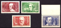 330 / 333 - Chomeurs Intellectuels - Complet 4 Valeurs - 333 BDF - Neufs N** - TB - Unused Stamps