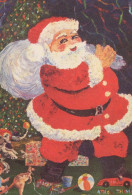 SANTA CLAUS CHRISTMAS Holidays Vintage Postcard CPSM #PAJ711.GB - Santa Claus