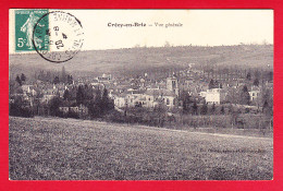 F-77-Crecy En Brie-02P82  Vue Générale Sur La Ville, Cpa BE - Autres & Non Classés