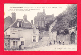 F-60-Chaumont En Vexin-09Ph100  Place Du Marché, Située Au Bas De La Rue De L'église, Sellerie, Cpa BE - Chaumont En Vexin