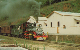 TREN TRANSPORTE Ferroviario Vintage Tarjeta Postal CPSMF #PAA528.ES - Trains