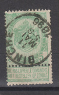 COB 56 Oblitération Centrale BINCHE - 1893-1907 Wappen