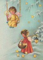 ANGE NOËL Vintage Carte Postale CPSM #PAH927.FR - Angels