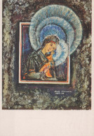 Virgen María Virgen Niño JESÚS Religión Vintage Tarjeta Postal CPSM #PBQ168.ES - Vergine Maria E Madonne