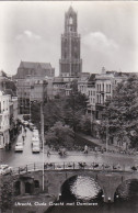 481853Utrecht, Oude Gracht Met Domtoren. (rechtsboven Plakkerig) - Utrecht