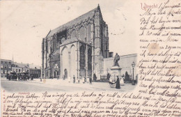 481894Utrecht, Domkerk (poststempel 1898)Met Paardentram Lijn 12)(kaart Uit Album) - Utrecht