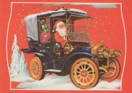 PÈRE NOËL Bonne Année Noël Vintage Carte Postale CPSM #PBL087.FR - Santa Claus