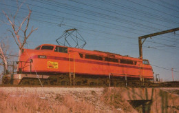 TRENO TRASPORTO FERROVIARIO Vintage Cartolina CPSMF #PAA381.IT - Treinen