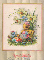 OSTERN EI Vintage Ansichtskarte Postkarte CPSM #PBO211.DE - Pâques