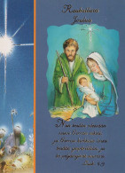 Jungfrau Maria Madonna Jesuskind Weihnachten Religion Vintage Ansichtskarte Postkarte CPSM #PBB950.DE - Vierge Marie & Madones